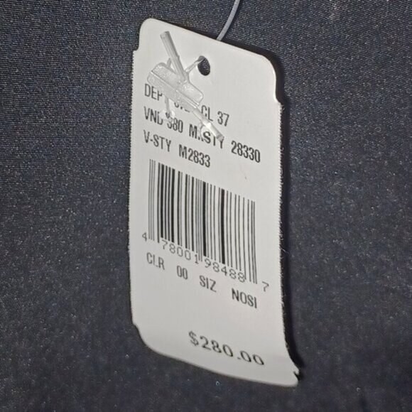 Black Silk Dress Mini Rhinestone Cocktail Party Sleeveless Medium - Picture 10 of 13